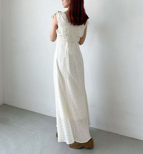 archives「小花柄ドロストノースリワンピース」|ワンピース|