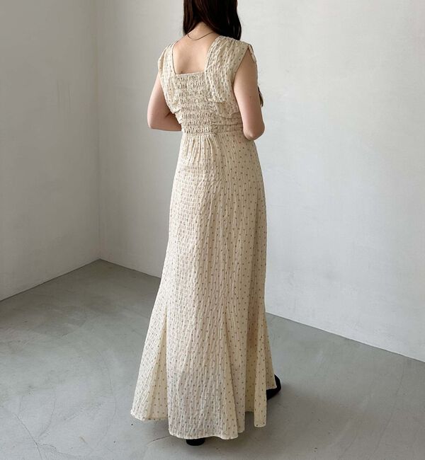 archives「小花柄ドロストノースリワンピース」|ワンピース|