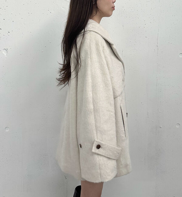 archives「シャギーダブルミドルコート」|ダッフルコート|