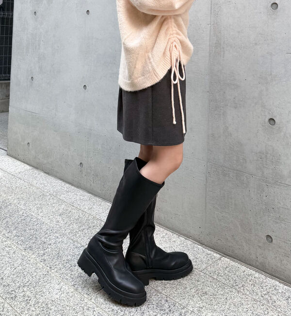 archives「ウールライク台形ミニスカート」|スカート|