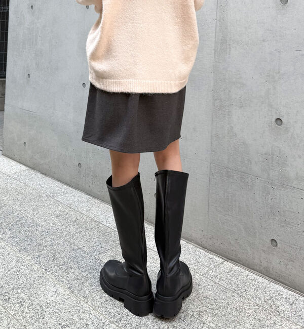 archives「ウールライク台形ミニスカート」|スカート|
