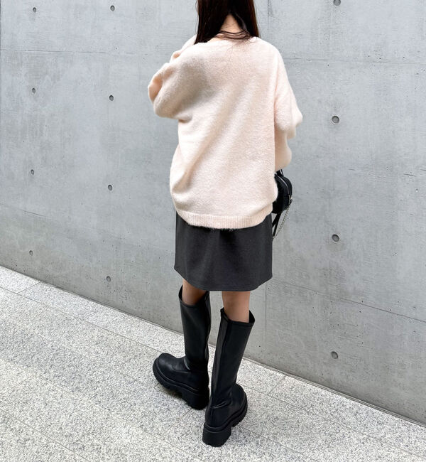 archives「ウールライク台形ミニスカート」|スカート|