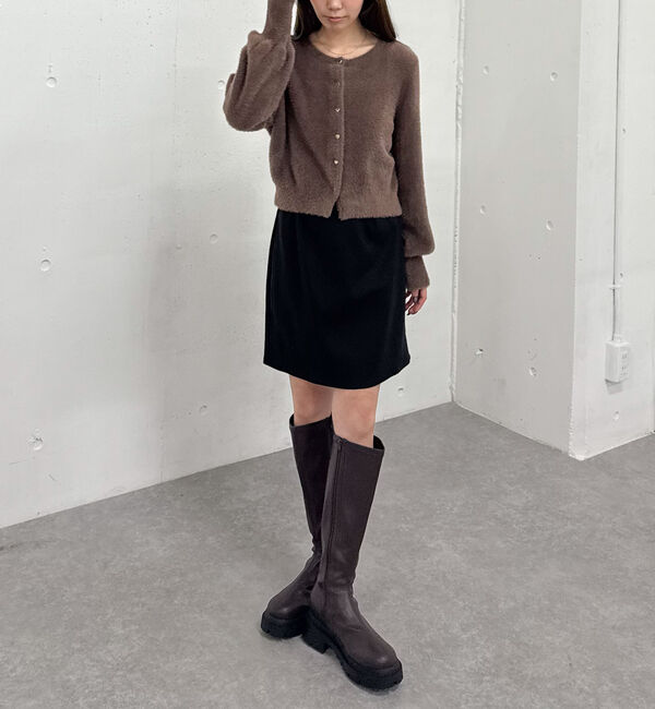 archives「ウールライク台形ミニスカート」|スカート|