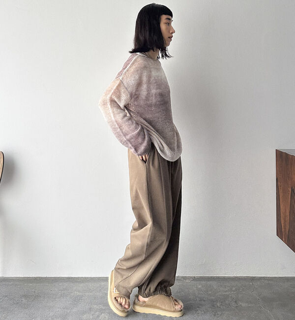 Doux archives「グラデーションモヘアニット」|ニット・セーター|