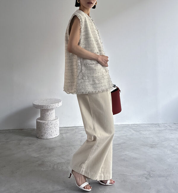 Doux archives「ＢＩＧポケットツイードジレ」|テーラードジャケット|