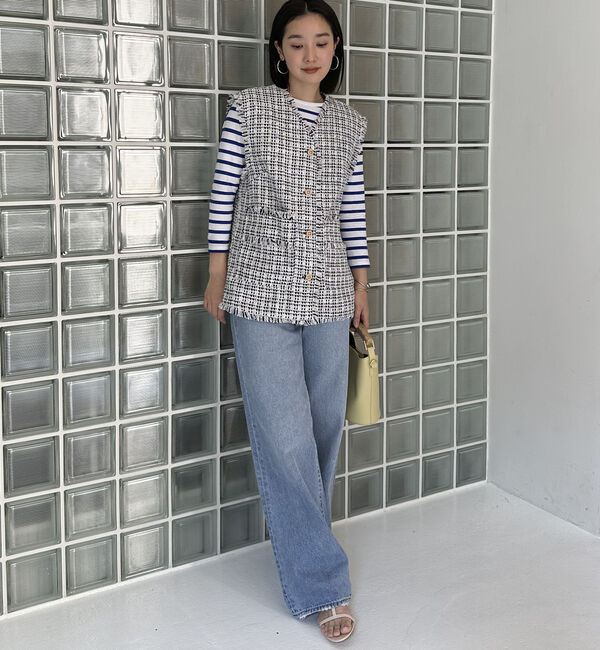 Doux archives「ＢＩＧポケットツイードジレ」|テーラードジャケット|