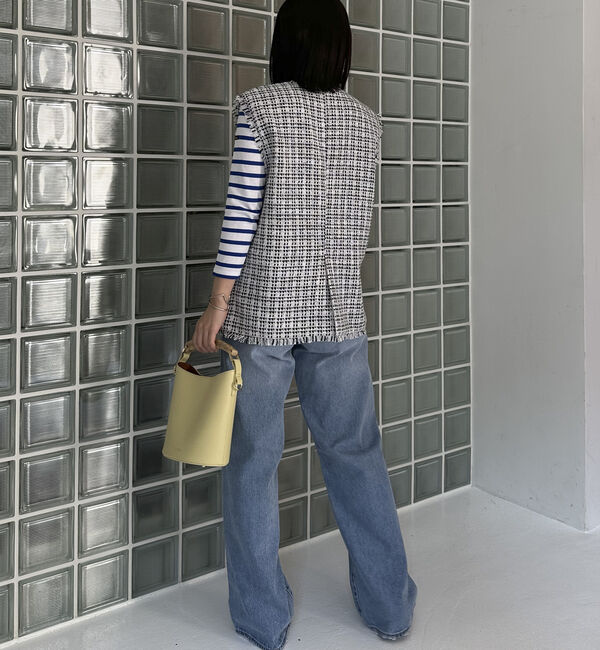 Doux archives「ＢＩＧポケットツイードジレ」|テーラードジャケット|