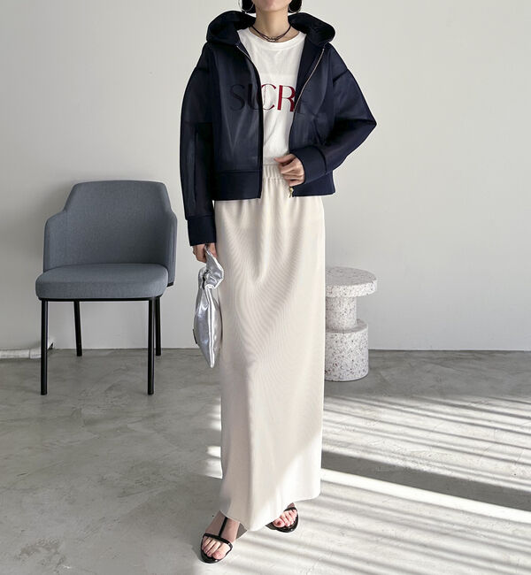 Doux archives「フードシアーダンボールブルゾン」|テーラードジャケット|