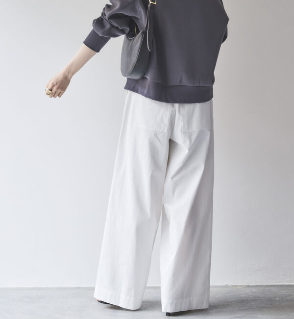 Doux archives「タックワイドパンツ」|チノ|