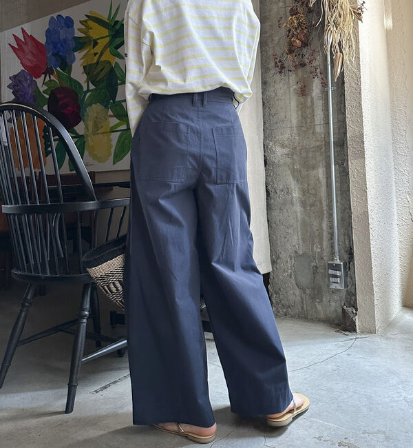 Doux archives「タックワイドパンツ」|チノ|