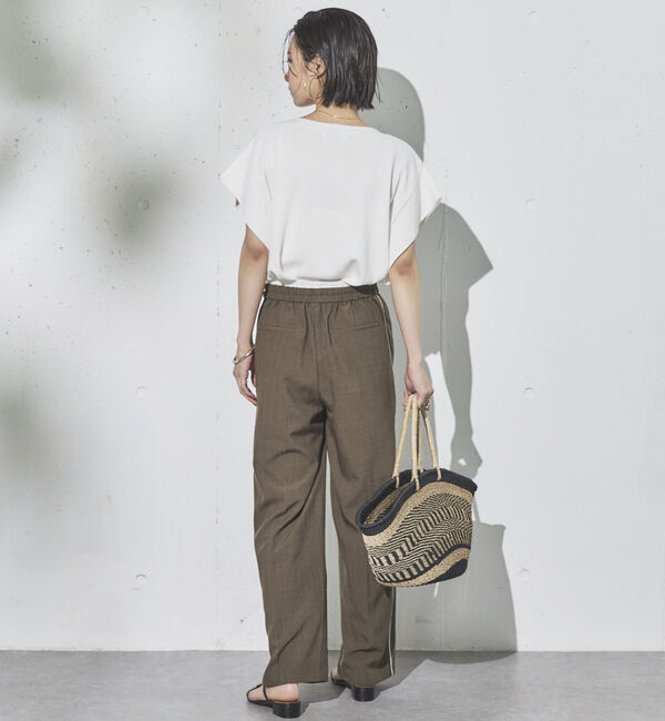 Doux archives「フレンチスリーブニット」|ニット・セーター|