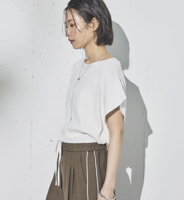 Doux archives「フレンチスリーブニット」|ニット・セーター|