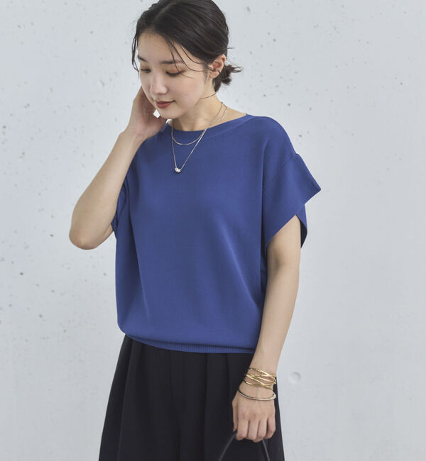 Doux archives「フレンチスリーブニット」|ニット・セーター|CYAN