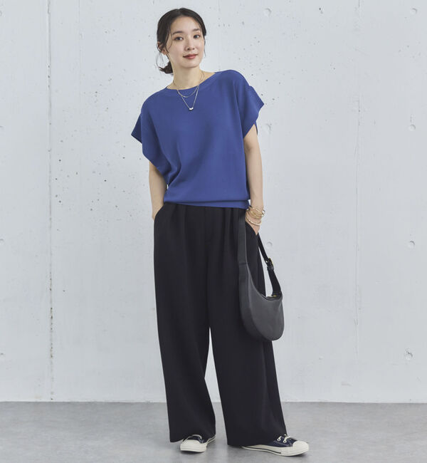 Doux archives「フレンチスリーブニット」|ニット・セーター|