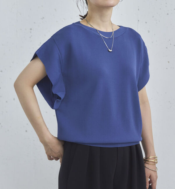 Doux archives「フレンチスリーブニット」|ニット・セーター|