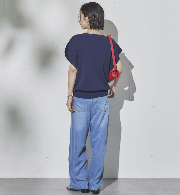 Doux archives「フレンチスリーブニット」|ニット・セーター|