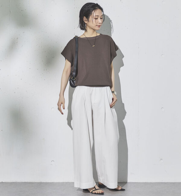 Doux archives「フレンチスリーブニット」|ニット・セーター|