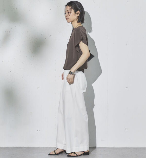 Doux archives「フレンチスリーブニット」|ニット・セーター|