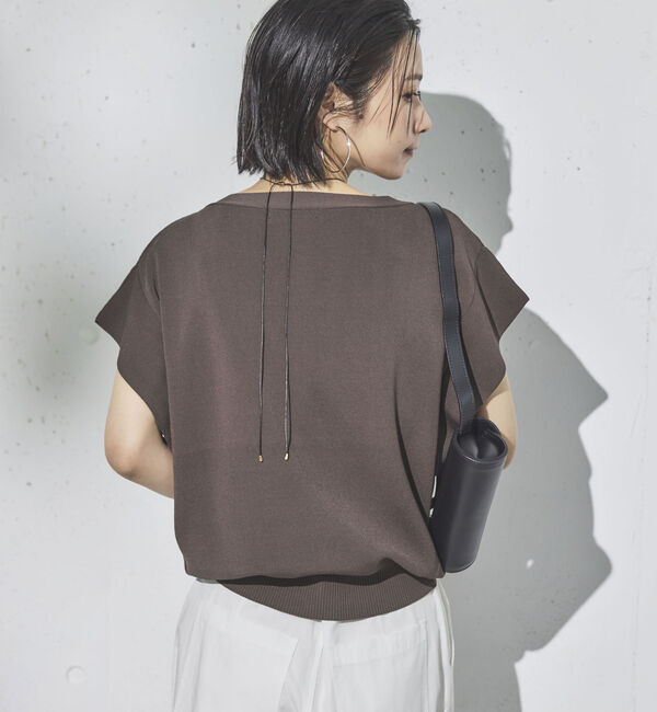 Doux archives「フレンチスリーブニット」|ニット・セーター|