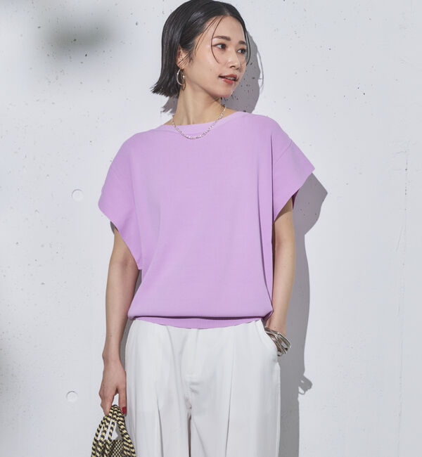 Doux archives「フレンチスリーブニット」|ニット・セーター|LAVENDER