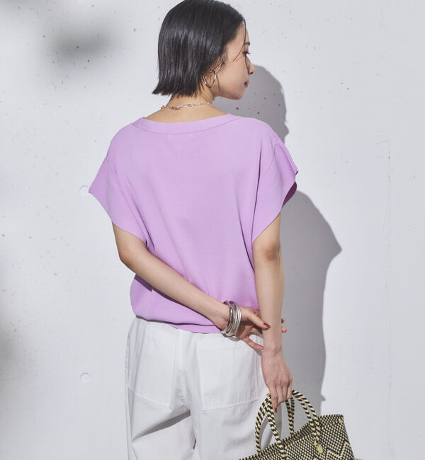 Doux archives「フレンチスリーブニット」|ニット・セーター|