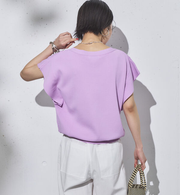 Doux archives「フレンチスリーブニット」|ニット・セーター|