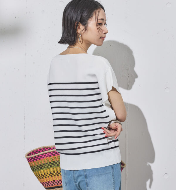 Doux archives「フレンチスリーブニット」|ニット・セーター|