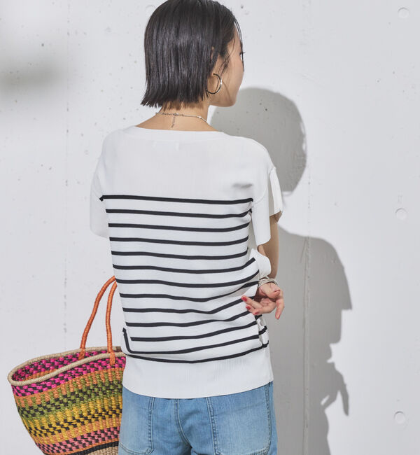 Doux archives「フレンチスリーブニット」|ニット・セーター|