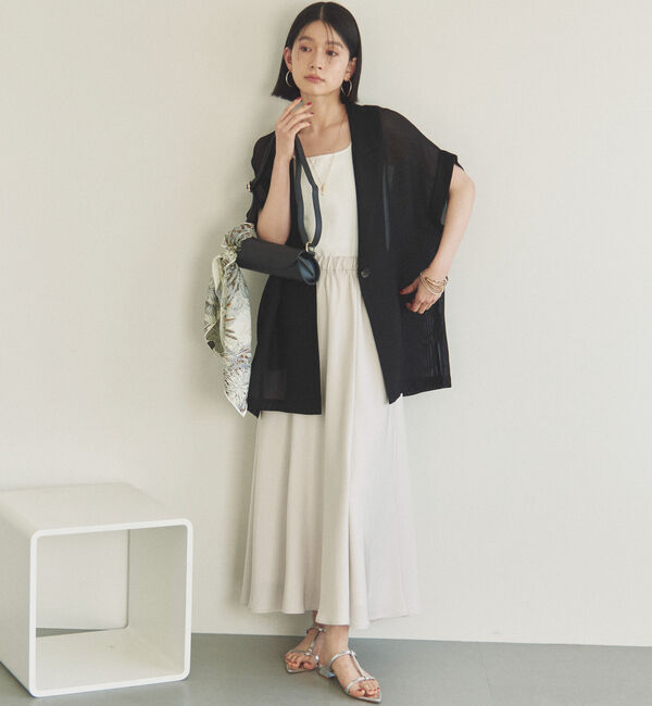 Doux archives「&rsquo;サテンバイアススカート&rsquo;」|スカート|