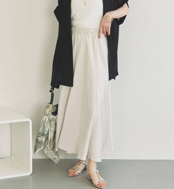 Doux archives「&rsquo;サテンバイアススカート&rsquo;」|スカート|