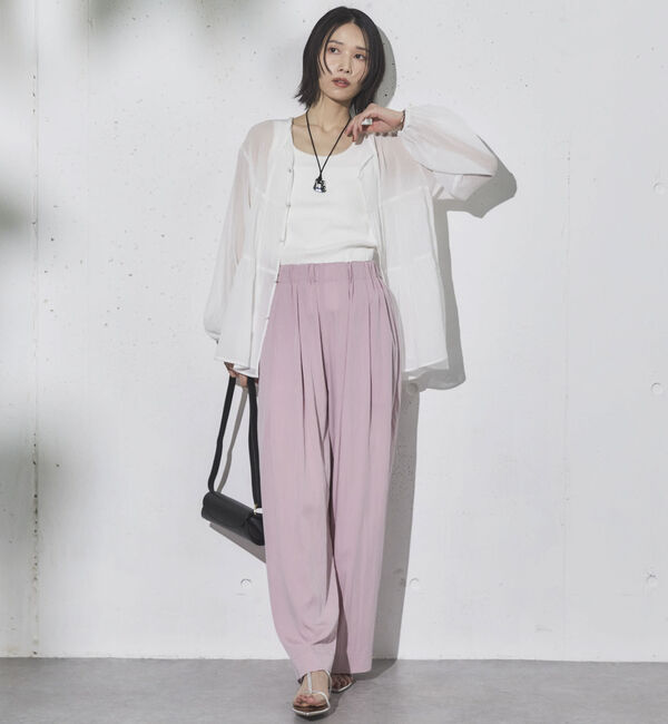 Doux archives「ティアードギャザーチュニック」|シャツ・ブラウス|