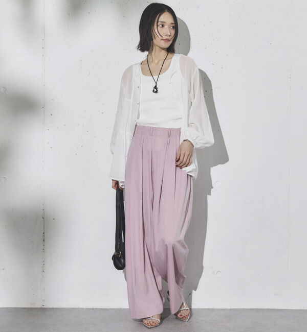 Doux archives「ティアードギャザーチュニック」|シャツ・ブラウス|