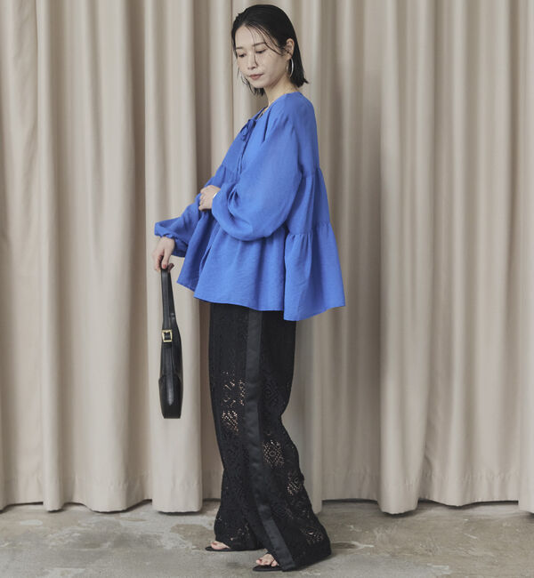 Doux archives「ティアードギャザーチュニック」|シャツ・ブラウス|