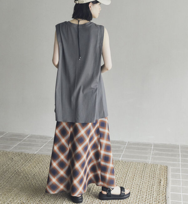 Doux archives「タックデザインノースリプルオーバー」|タンクトップ|