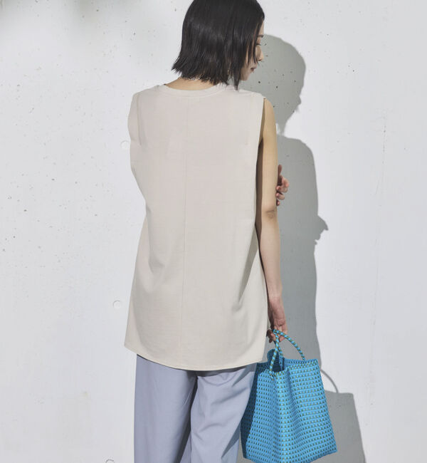 Doux archives「タックデザインノースリプルオーバー」|タンクトップ|