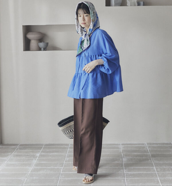 Doux archives「センタープレスイージーパンツ」|チノ|