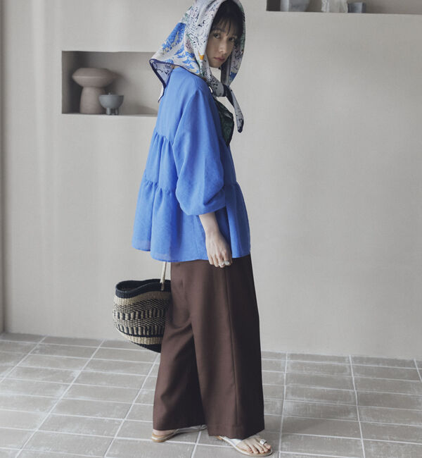 Doux archives「センタープレスイージーパンツ」|チノ|