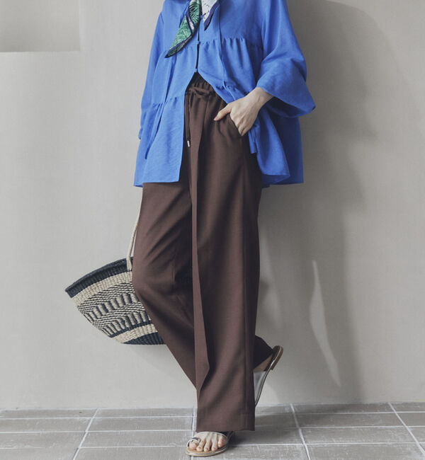 Doux archives「センタープレスイージーパンツ」|チノ|