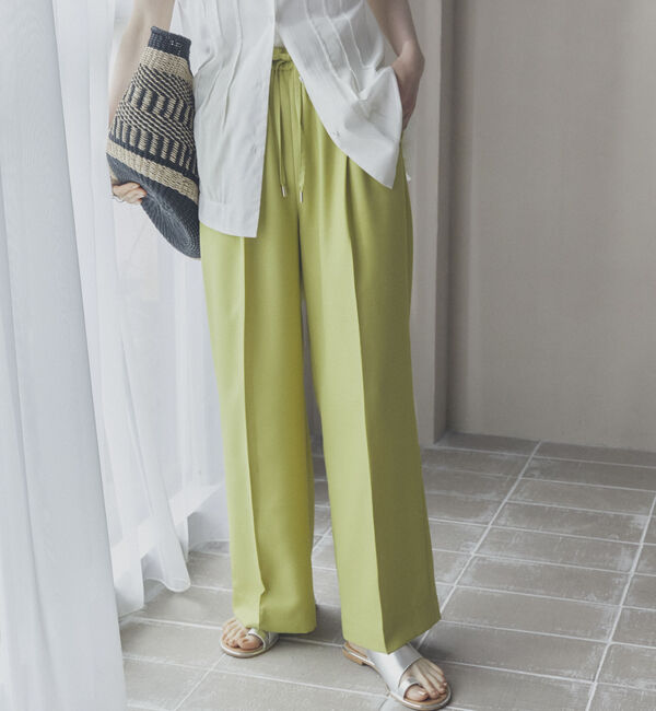 Doux archives「センタープレスイージーパンツ」|チノ|