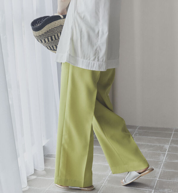 Doux archives「センタープレスイージーパンツ」|チノ|