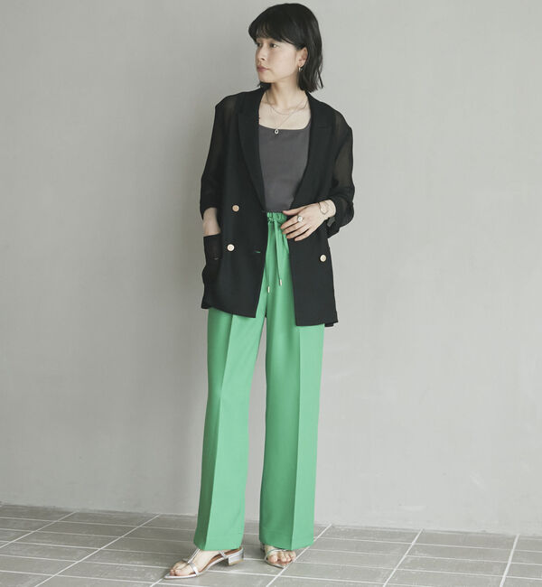 Doux archives「センタープレスイージーパンツ」|チノ|