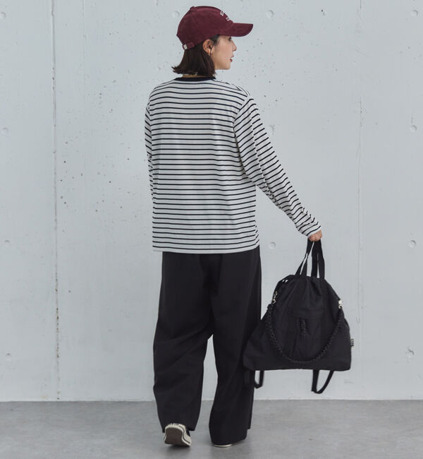 Doux archives「ボーダーインナーロンＴｅｅ」|Tシャツ・カットソー|