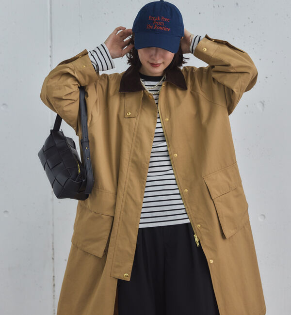 Doux archives「ボーダーインナーロンＴｅｅ」|Tシャツ・カットソー|