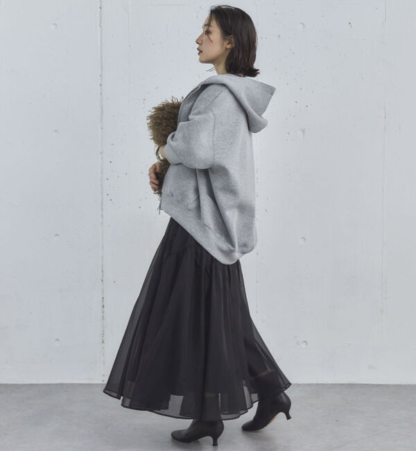 Doux archives「Ｗ　ＺＩＰ　ボンディングＢＩＧパーカー」|パーカー|