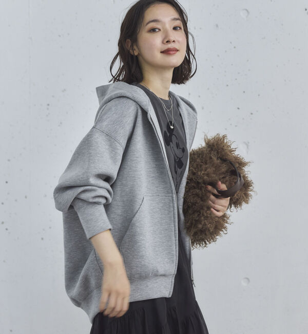 Doux archives「Ｗ　ＺＩＰ　ボンディングＢＩＧパーカー」|パーカー|