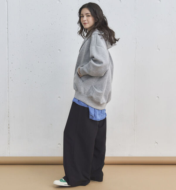 Doux archives「Ｗ　ＺＩＰ　ボンディングＢＩＧパーカー」|パーカー|