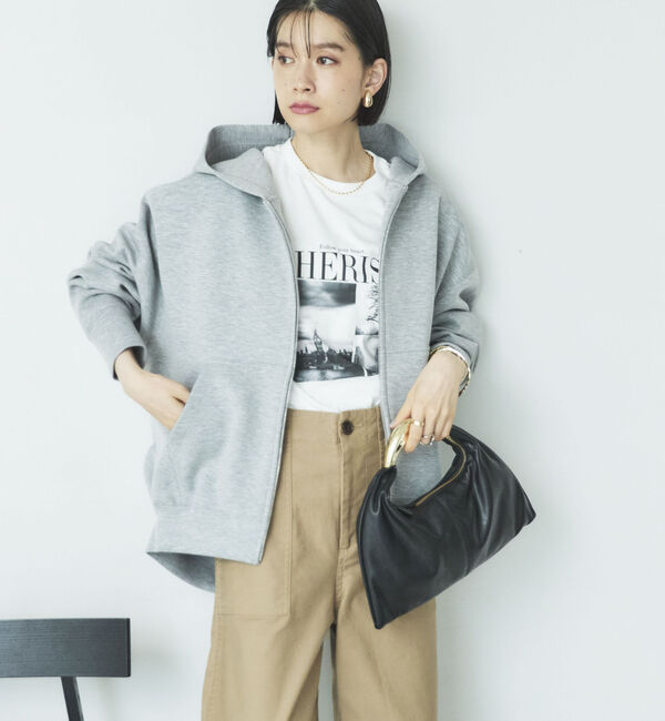 Doux archives「Ｗ　ＺＩＰ　ボンディングＢＩＧパーカー」|パーカー|