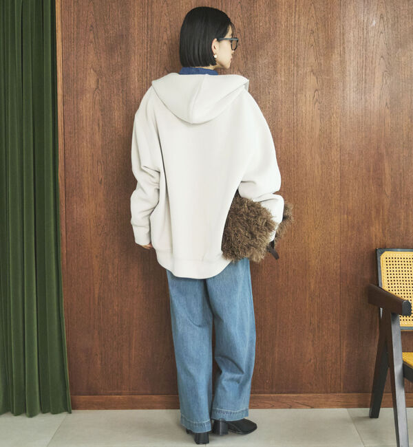 Doux archives「Ｗ　ＺＩＰ　ボンディングＢＩＧパーカー」|パーカー|