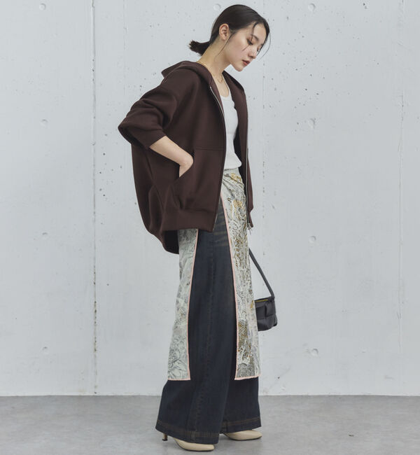 Doux archives「Ｗ　ＺＩＰ　ボンディングＢＩＧパーカー」|パーカー|