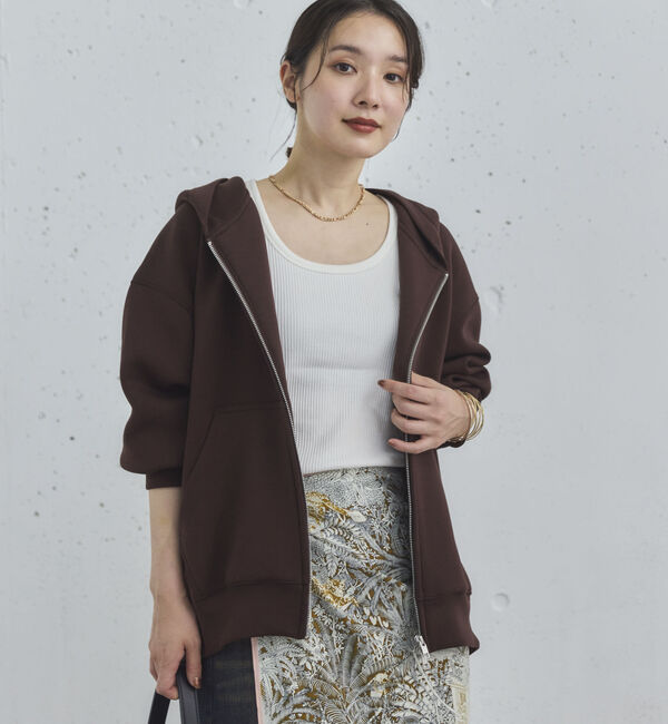 Doux archives「Ｗ　ＺＩＰ　ボンディングＢＩＧパーカー」|パーカー|